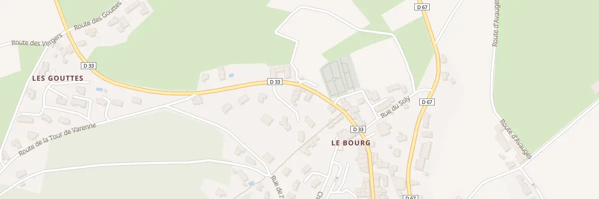 Plan du 111 Rte de Pontcharra à Saint-Romain-de-Popey