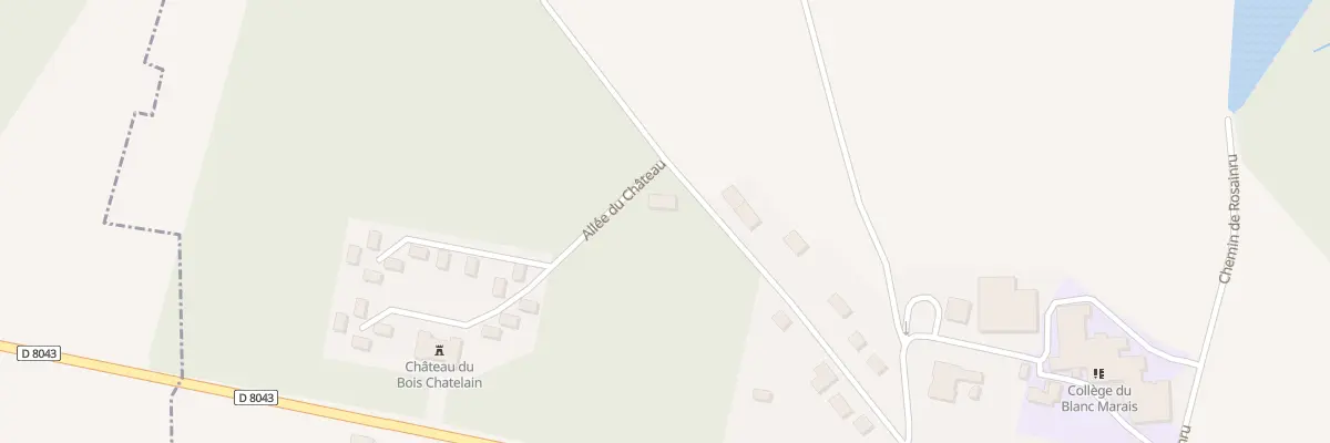 Plan du 1 All du Chateau à Rimogne