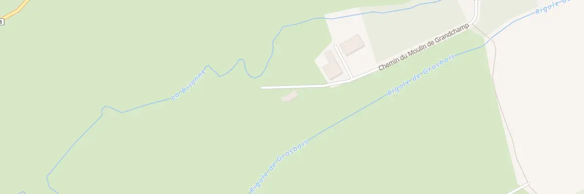 Plan du 1 Moulin de Grandchamp à Soussey-sur-Brionne