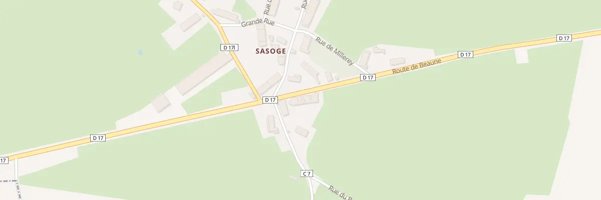 Plan du 5090 Le Closeau à Foissy