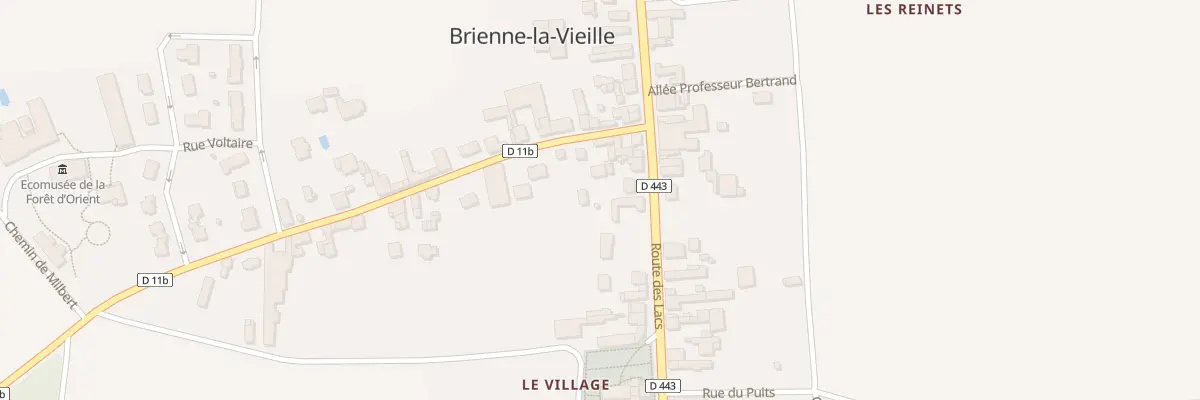 Plan du 5 Rue Alexandre Hugot à Brienne-la-Vieille