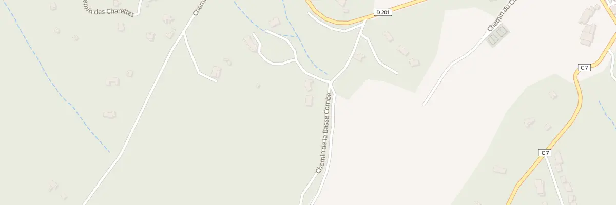 Plan du 129B Che de la Basse Combe à Bidon