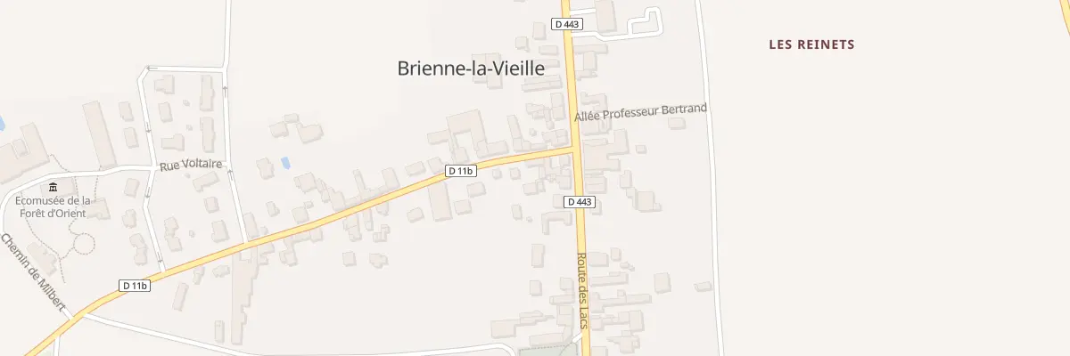Plan du 2 Rue du Vieux Moulin à Brienne-la-Vieille