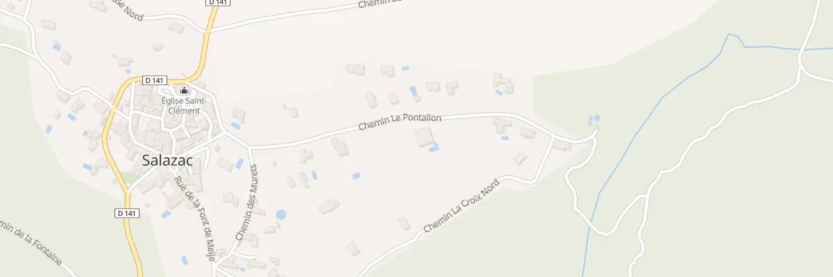 Plan du 5094 La Croix Nord à Salazac