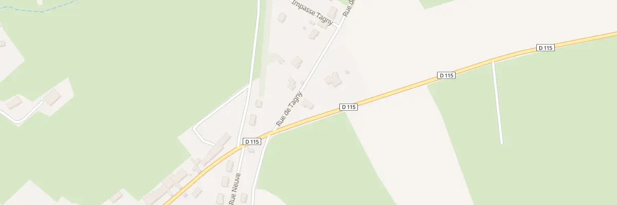 Plan du 2 Rue de Tagny à Essey