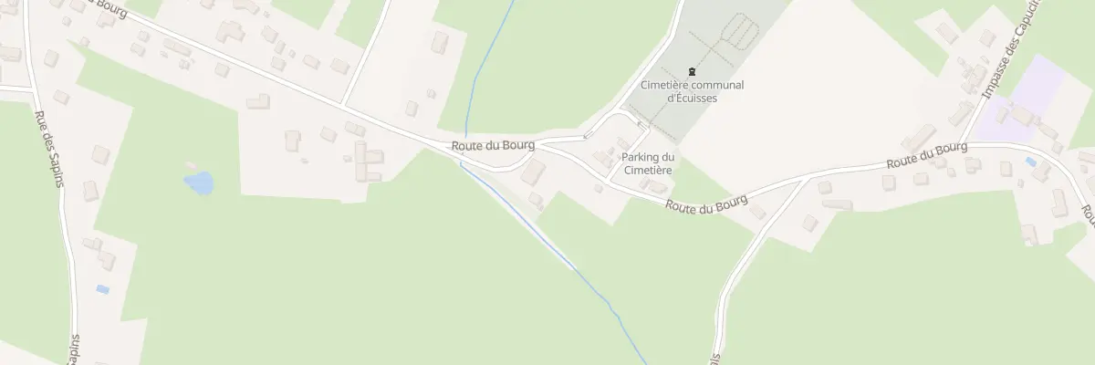 Plan du 22 Rte du Bourg à Écuisses