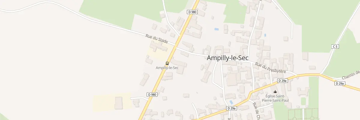 Plan du 5 Rue de la Maison Commune à Ampilly-le-Sec