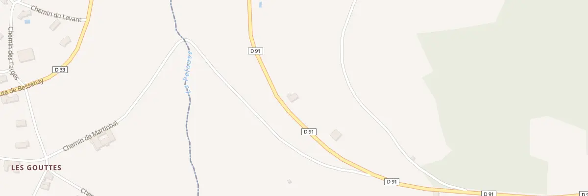 Plan du 5127 La Pelouse à Bibost
