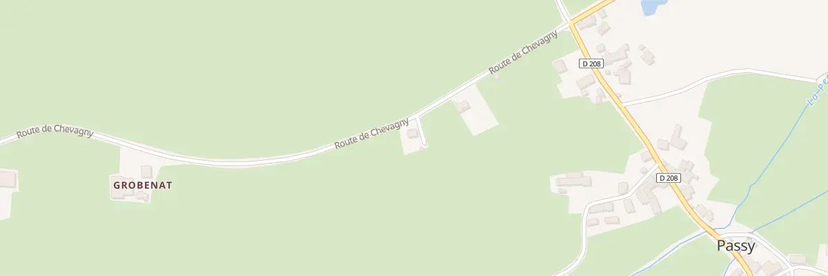 Plan du 5557F Rte de Chevagny à Passy