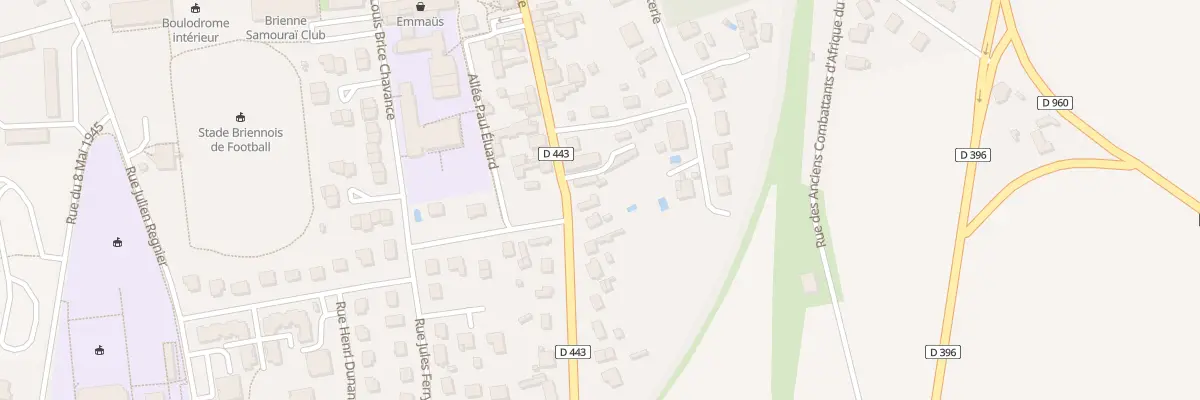 Plan du 13 Rue de l’École Militaire à Brienne-le-Château