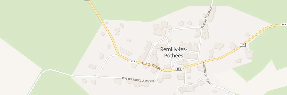 Plan du 9 Rue des Juifs à Remilly-les-Pothées