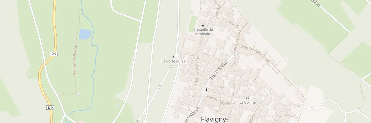 Plan du 5003 Rle des Juifs à Flavigny-sur-Ozerain