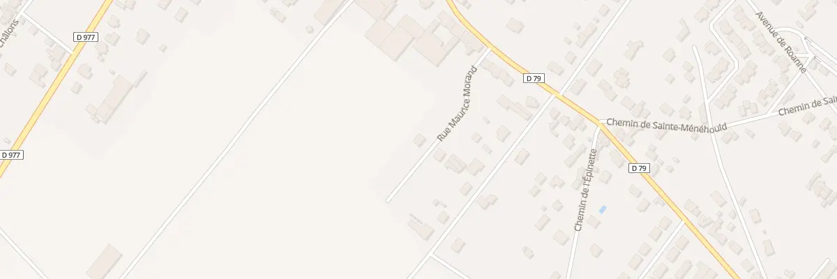 Plan du 8 Rue Maurice Morand à Suippes