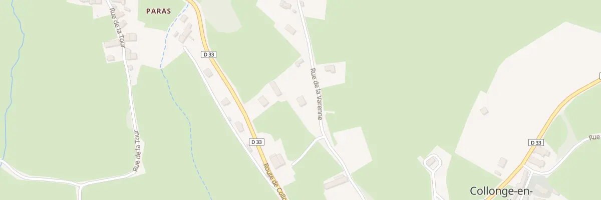 Plan du 21 Rue de la Varenne à Collonge-en-Charollais
