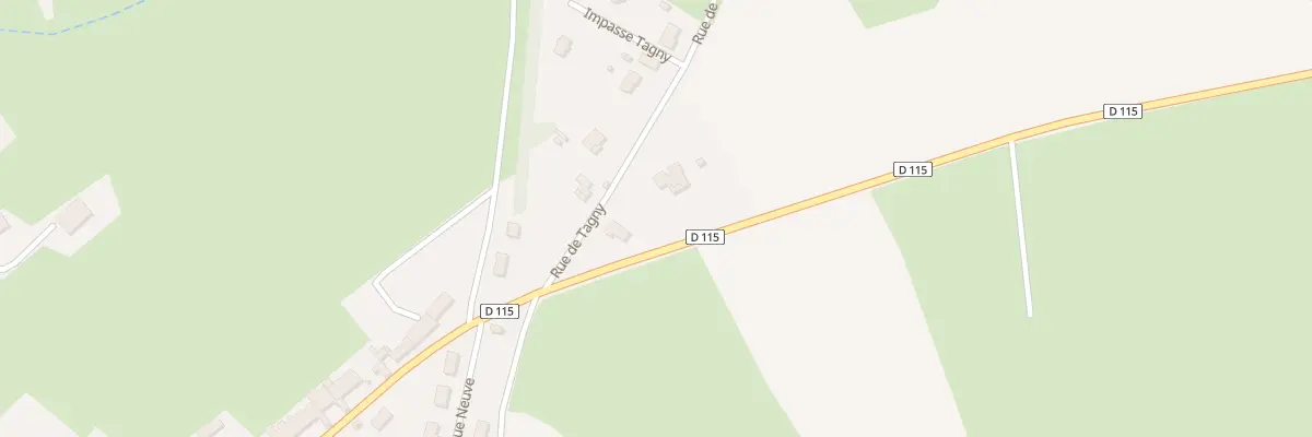 Plan du 4 Rue de Tagny à Essey