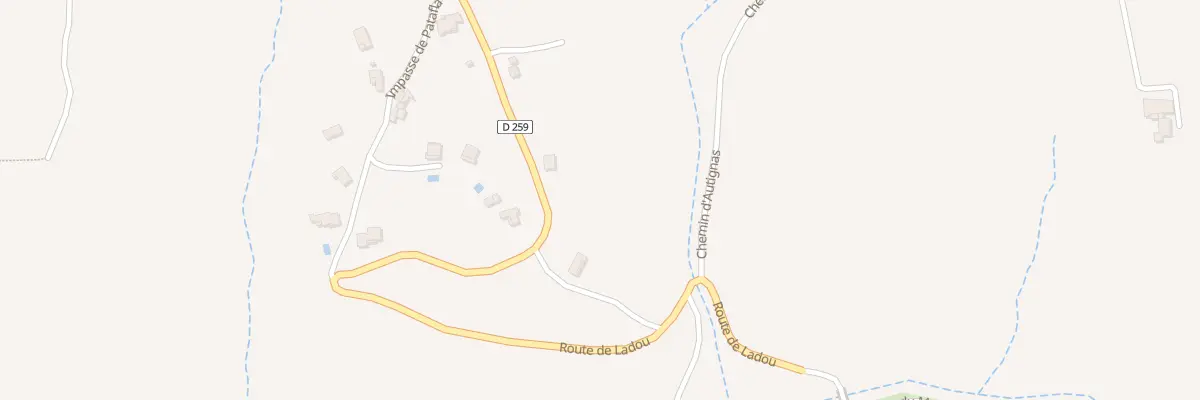 Plan du 8 Rte de Ladou à Saint-Andéol-de-Berg
