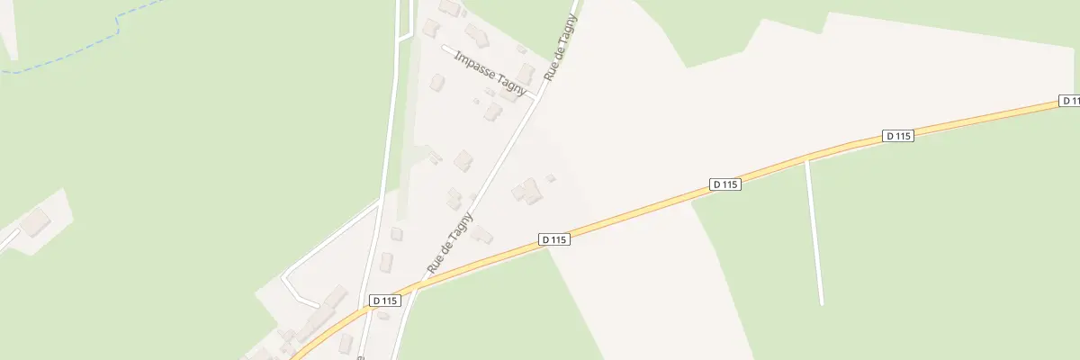Plan du 6 Rue de Tagny à Essey