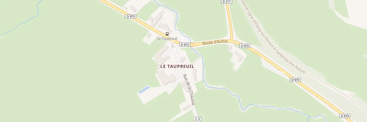 Plan du 5009 Le Pont de la Miette à Saisy