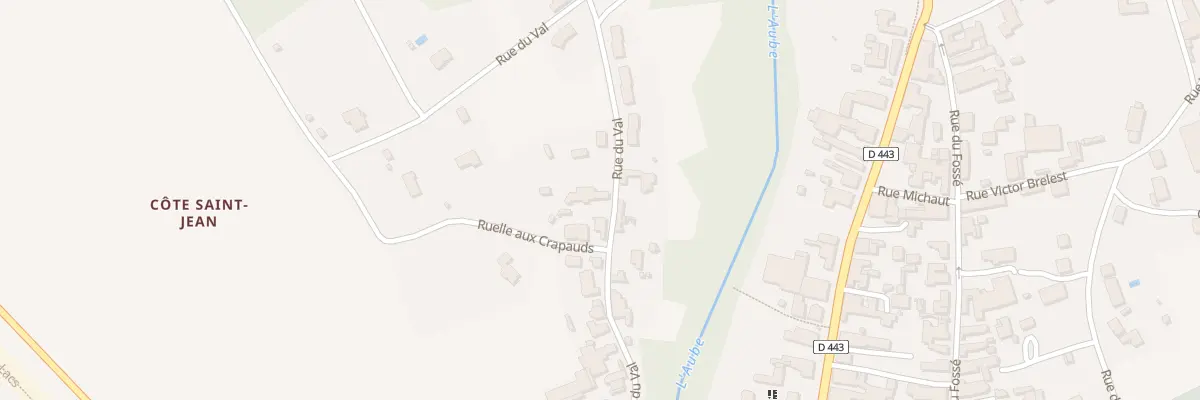 Plan du 31 Rue du Val à Dienville