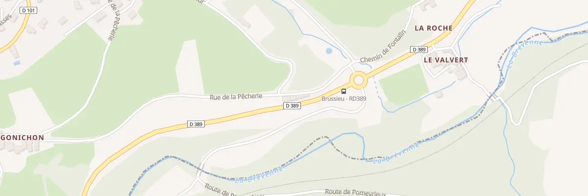 Plan du 5151 Chez Andre à Brussieu
