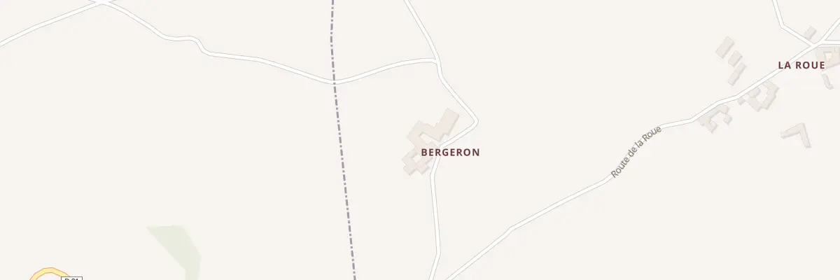 Plan du 5407 Bergeron à Bessenay