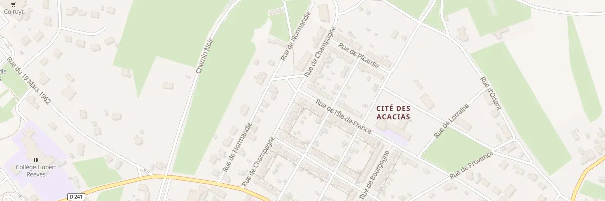 Plan du 2 Rue de l’Ile de France à Épinac