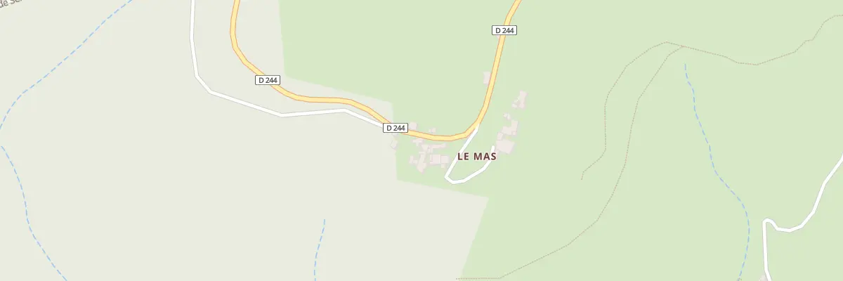 Plan du 1225 Rte d’Issamoulenc à Saint-Étienne-de-Serre