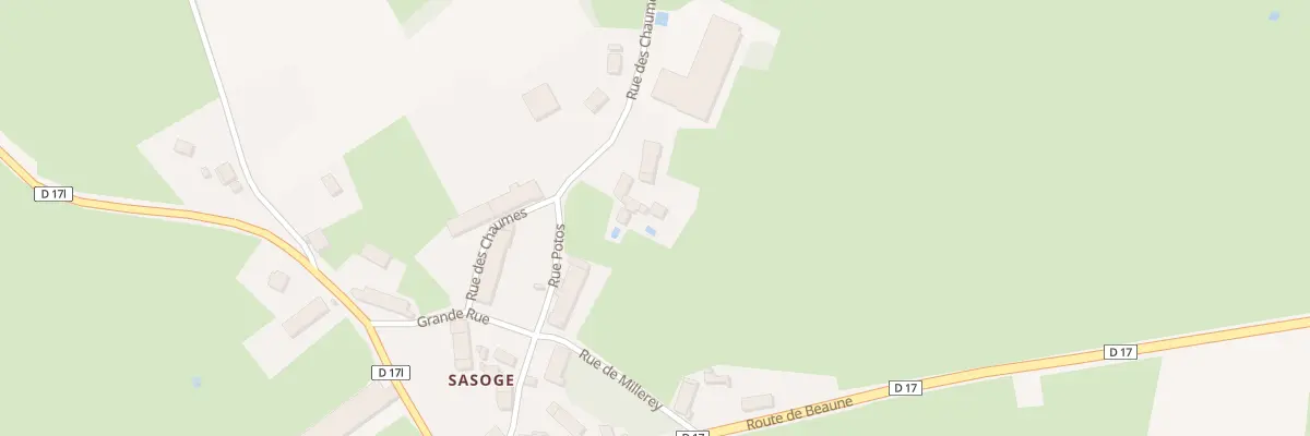 Plan du 8 Rue des Chaumes à Foissy