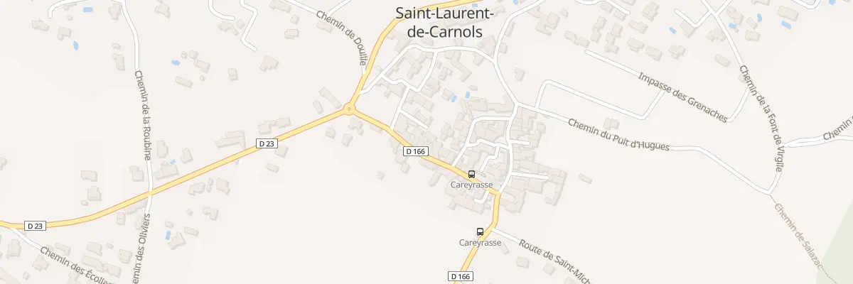 Plan du 5292 Rte de la Carreyrasse à Saint-Laurent-de-Carnols
