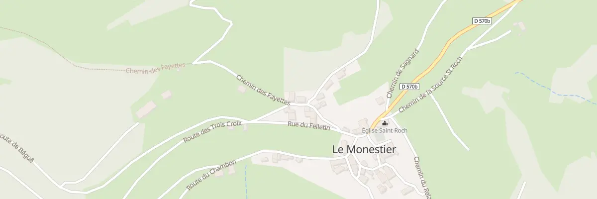 Plan du 5041 Le Village à Monestier