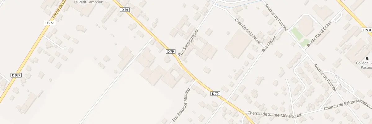 Plan du 9 Rue Saint-Jacques à Suippes