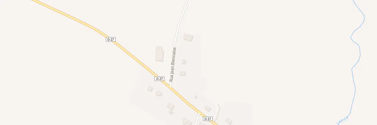 Plan du 5255 Rue Jean Biennaise à Launois-sur-Vence