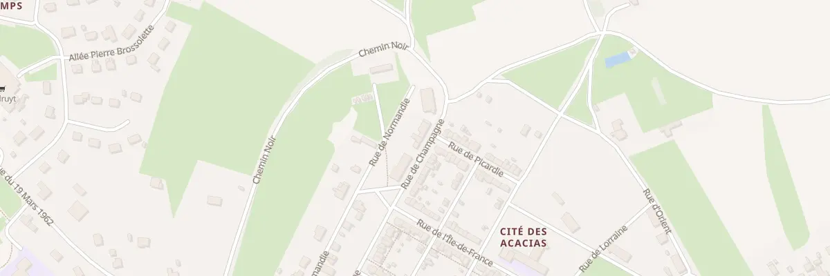 Plan du 14 Rue de Normandie à Épinac