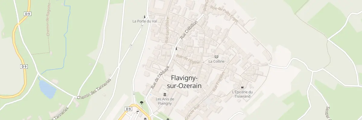 Plan du 11 Rue de l’Eglise à Flavigny-sur-Ozerain