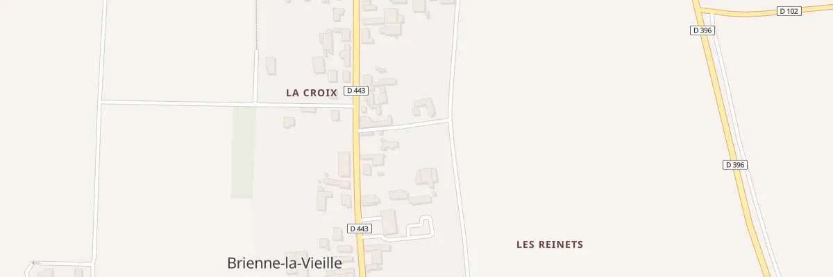 Plan du 15 Rue du Gen Leclerc de Hauteclo à Brienne-la-Vieille