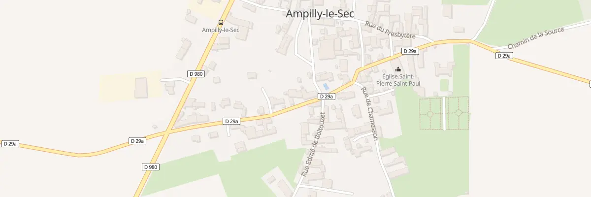 Plan du 4 Rue de la Vacherie à Ampilly-le-Sec