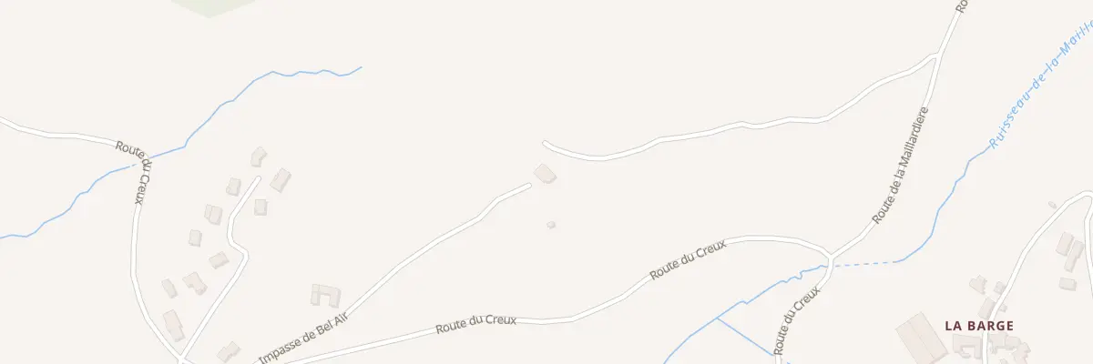 Plan du 5173 Le Mas à Montromant