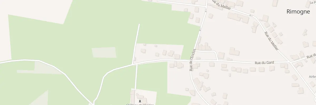 Plan du 672 Rue du Gard à Rimogne