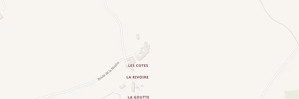 Plan du 487 Rte de la Rivoire à Larajasse