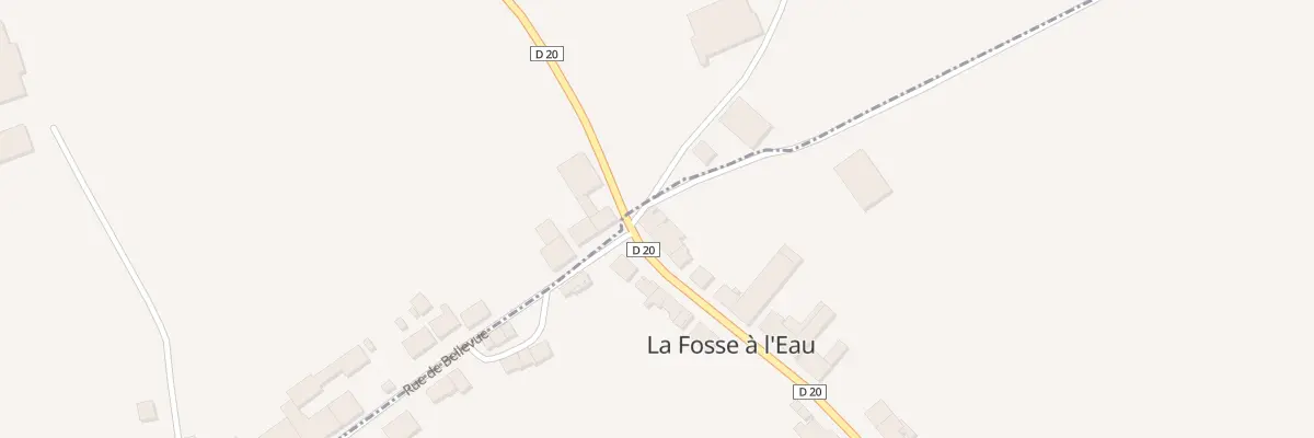 Plan du 22 Rue de Thin à Launois-sur-Vence