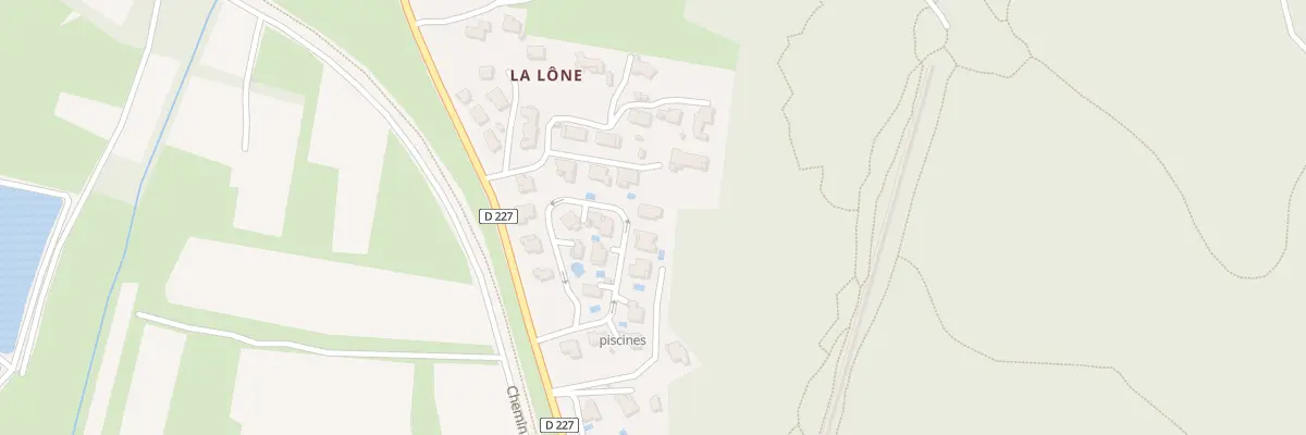 Plan du 5992 La Lone à Vers-Pont-du-Gard