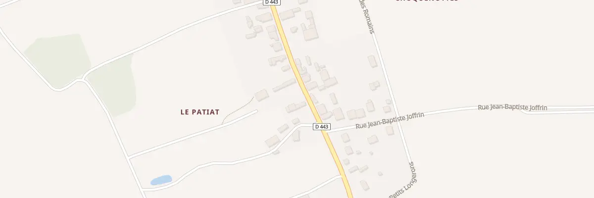 Plan du 43 Rue Alexandre Hugot à Brienne-la-Vieille