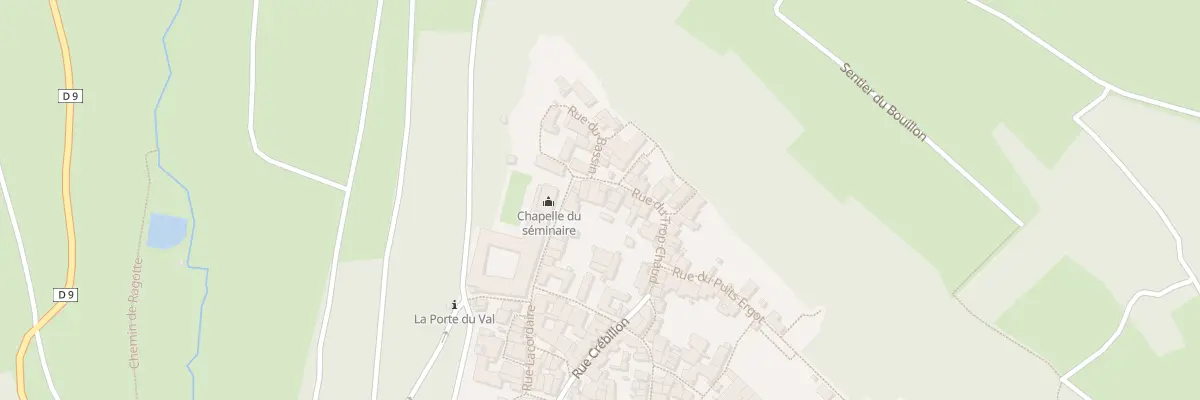 Plan du 21 Rue du Trop Chaud à Flavigny-sur-Ozerain