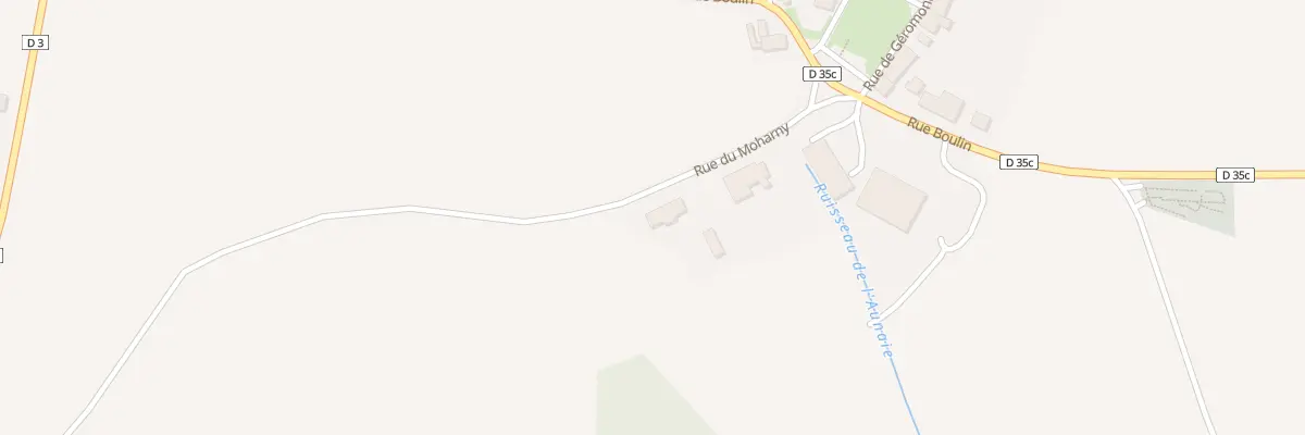 Plan du 3 Rue du Moharny à Neuvizy