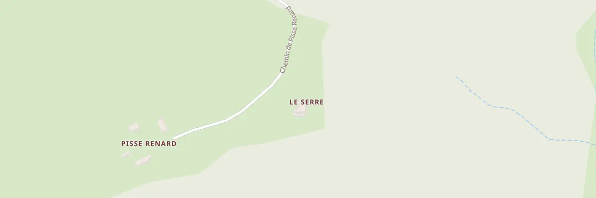 Plan du 895 Che de Pisse Renard à Saint-Étienne-de-Serre