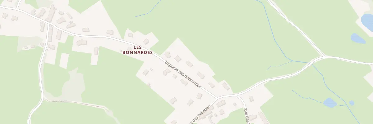 Plan du 6 Imp des Bonnardes à Essertenne