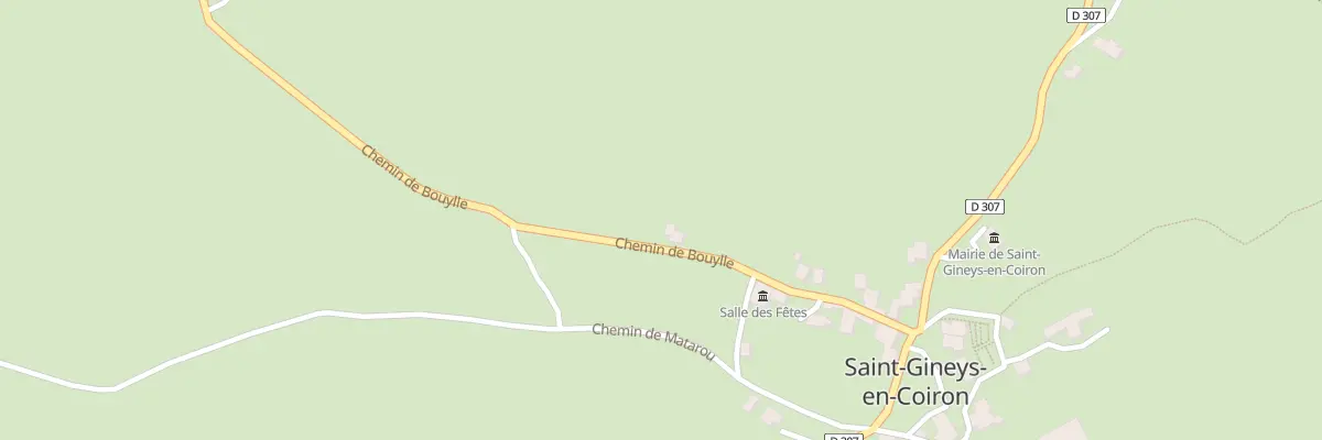 Plan du 5007B Sur Saint Genest à Saint-Gineys-en-Coiron