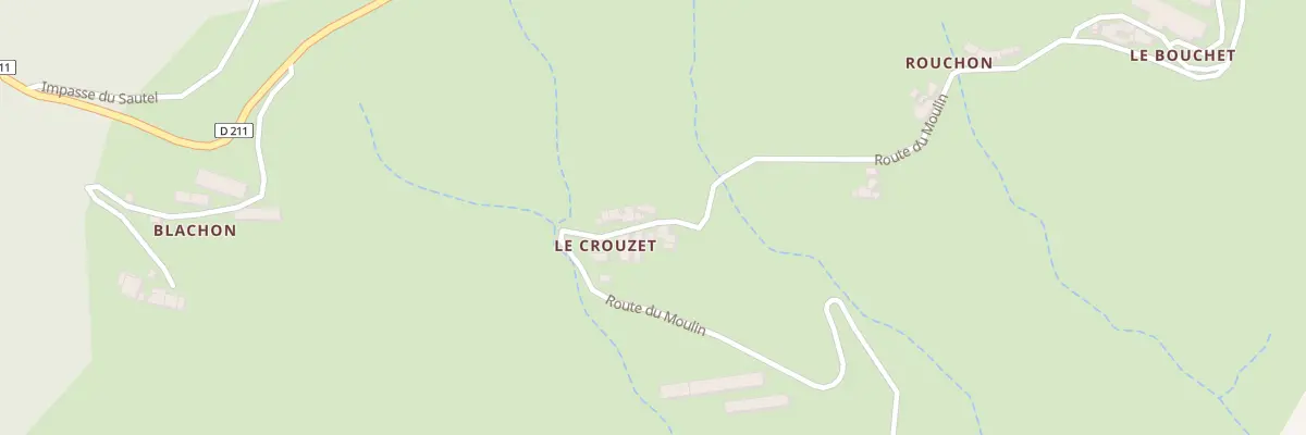 Plan du 850 Rte du Moulin à Saint-Étienne-de-Serre