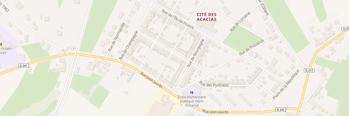 Plan du 9 Rue d’Anjou à Épinac