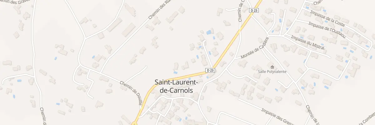 Plan du 5156 Rte de Valbonne à Saint-Laurent-de-Carnols